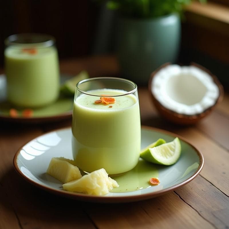 Batido de Melón Amargo y Leche de Coco: Bebida Detox para Regular el Azúcar en Sangre
