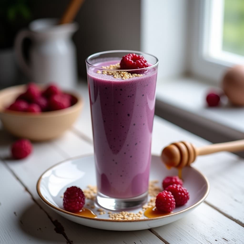 Batido de Moras Árticas y Leche de Yegua: Bebida Islandesa Rica en Omega-3 y Antioxidantes