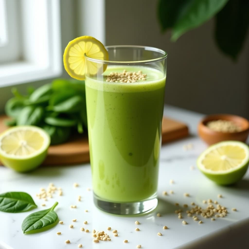 Batido de Péptidos de Cítricos y Jengibre: Bebida Keto Energizante y Detox