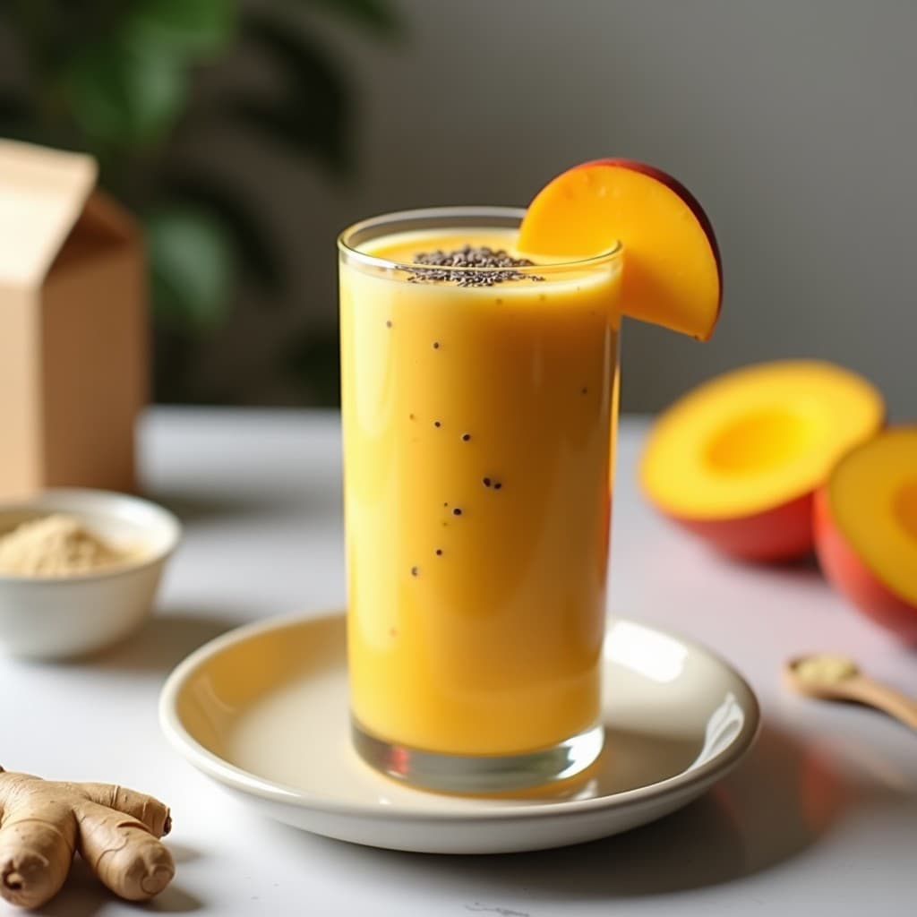 Batido de Péptidos de Colágeno y Mango: Bebida Post-Entreno Alta en Proteína en 5 Minutos