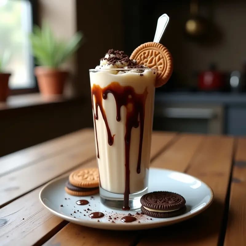 Batido Monstruoso de Plátano, Nutella y Galletas María: Receta para Recuperar Energía al Instante