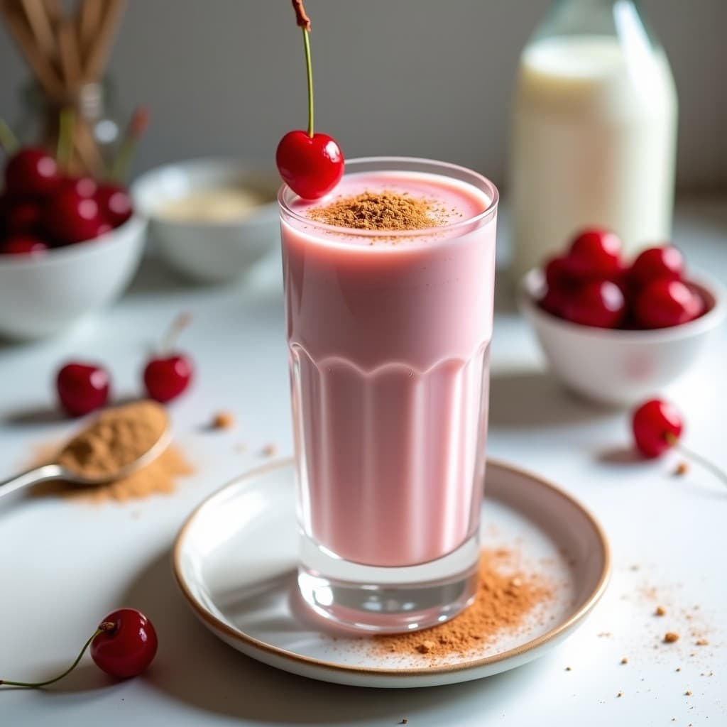 Batido de proteinas de Guisante y Cereza Ácida: Bebida Keto Post-Entreno en 3 Minutos