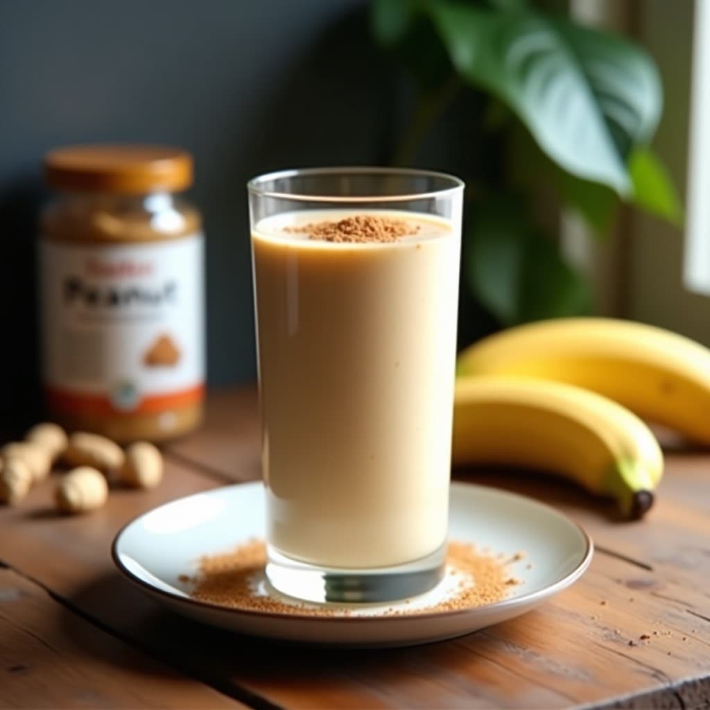 Batido de Proteína de Insectos y Plátano con Cacahuete: Bebida Futurista Alta en Nutrientes