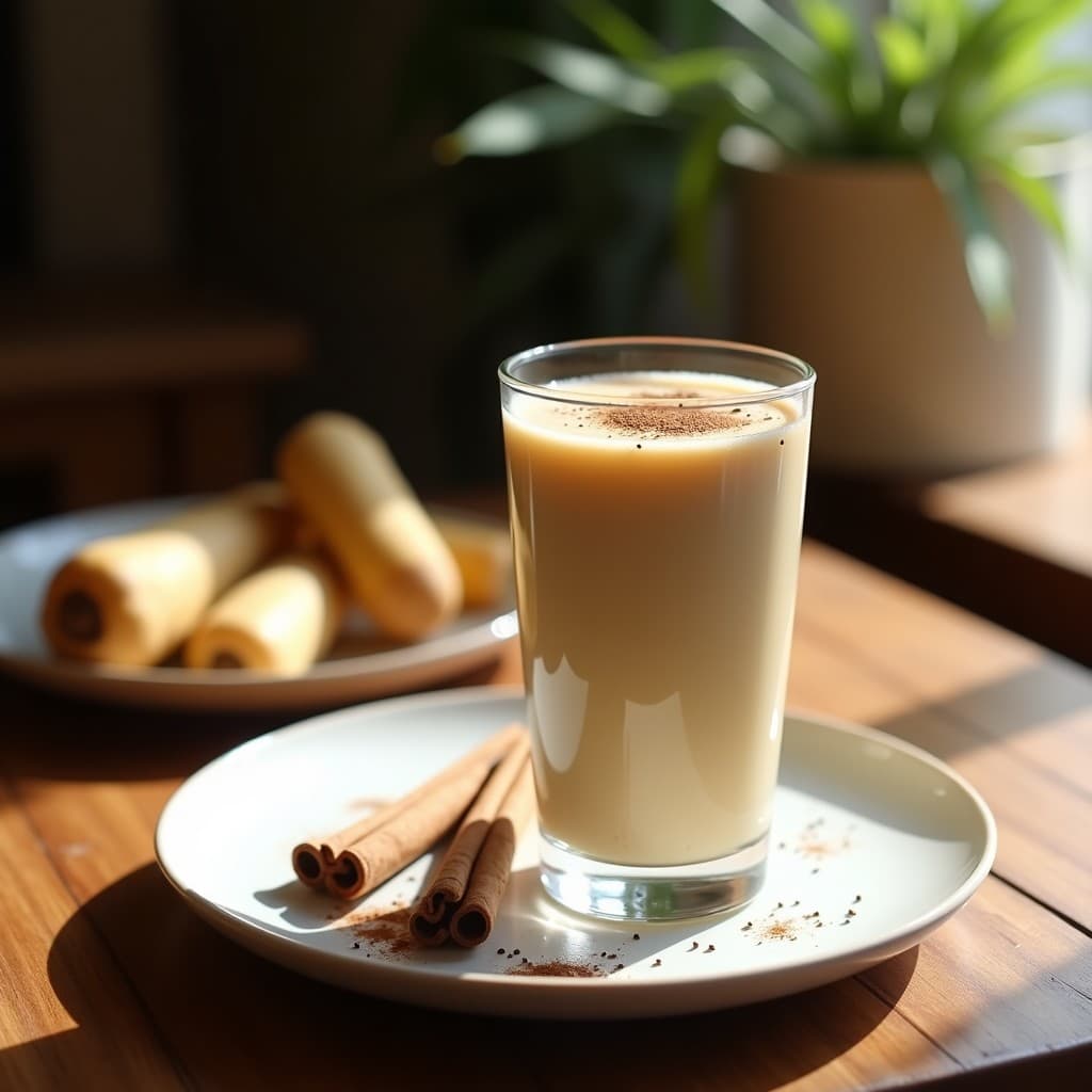 Batido de Raíz de Yacón y Canela con Leche de Avena: Bebida Peruana Prebiótica