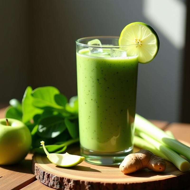 Batido Verde Detox: Receta de Espinacas y Manzana para Depurar en 5 Minutos