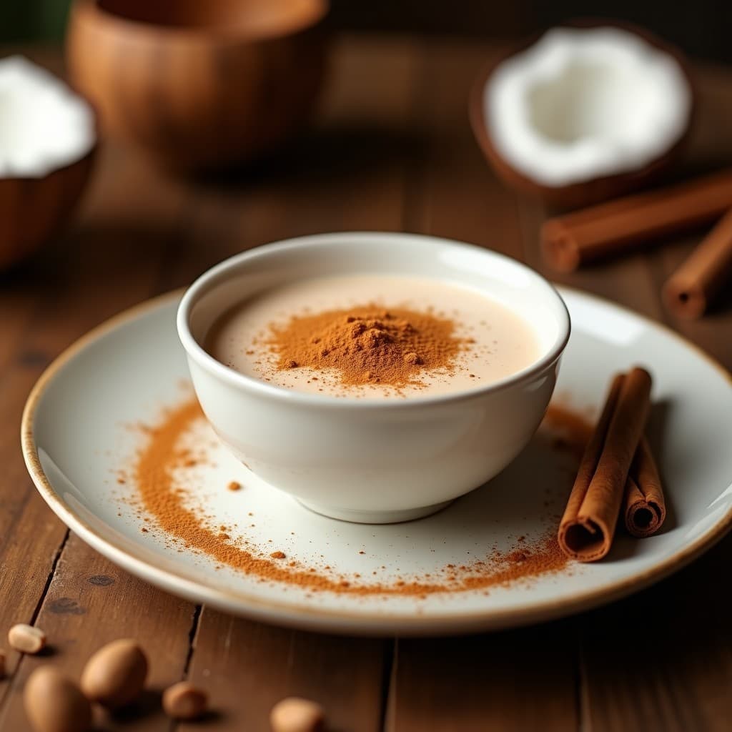 Bebida de Aceite de Coco y Cacao con Canela: Golden Milk Energético para el Gimnasio