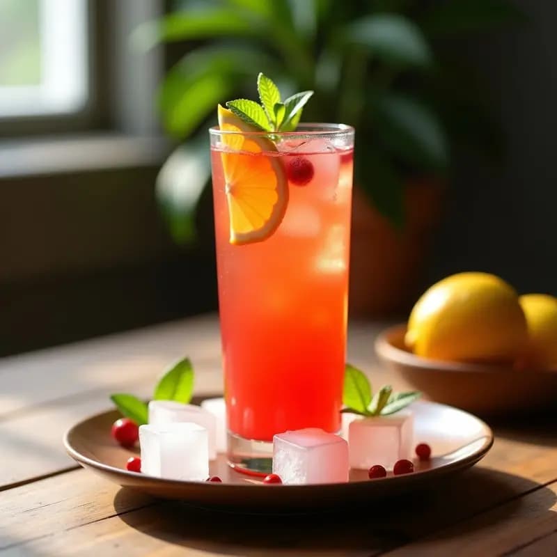 Bebida de Acerola y Pimienta Rosa: Tónico Brasileiro Detox y Energético Sin Azúcar