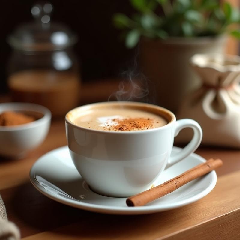 Bebida de Raíz de Achicoria y Canela: Café Sustituto Detox y Sin Cafeína