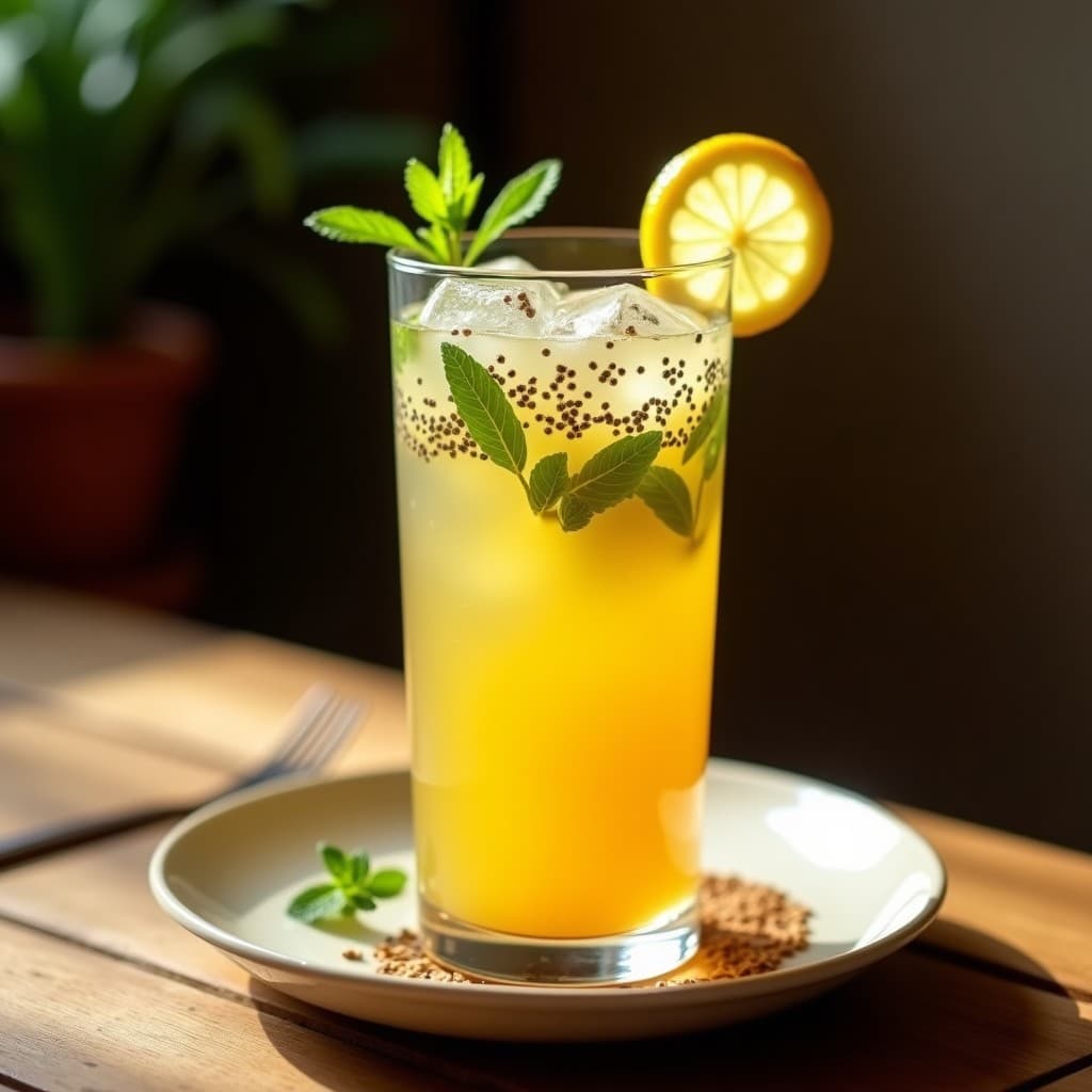 Bebida de Allanblackia con Jengibre y Limón: Infusión Africana Detox en Frío