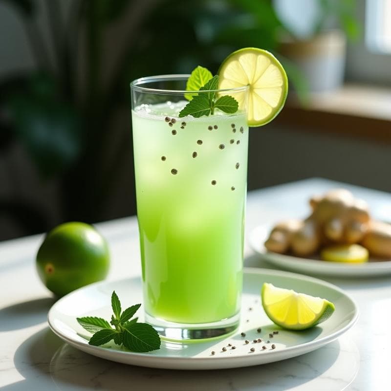 Bebida de Aloe Vera y Lima: Refresco Detox y Desinflamante en 5 Minutos