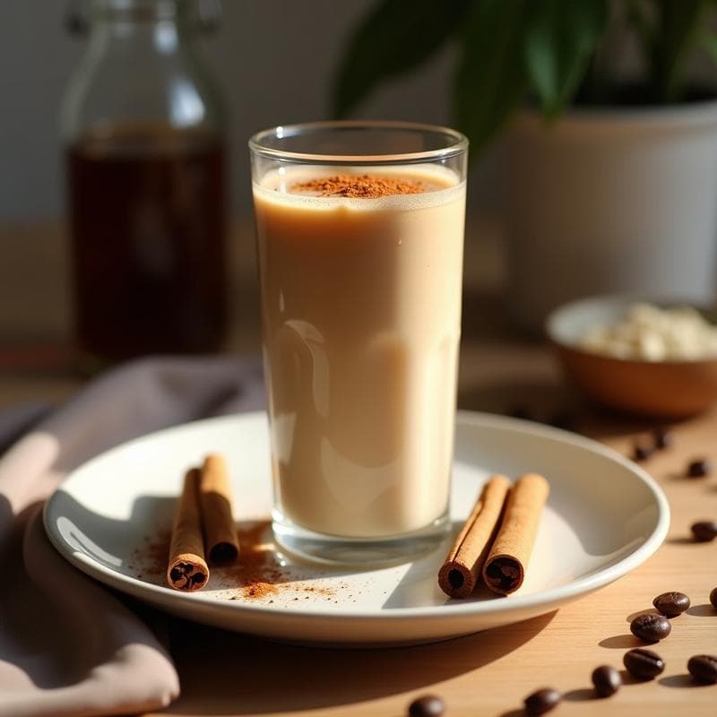 Bebida de Avena y Canela con Café Cold Brew: Receta Vegana para Llevar en Tupper
