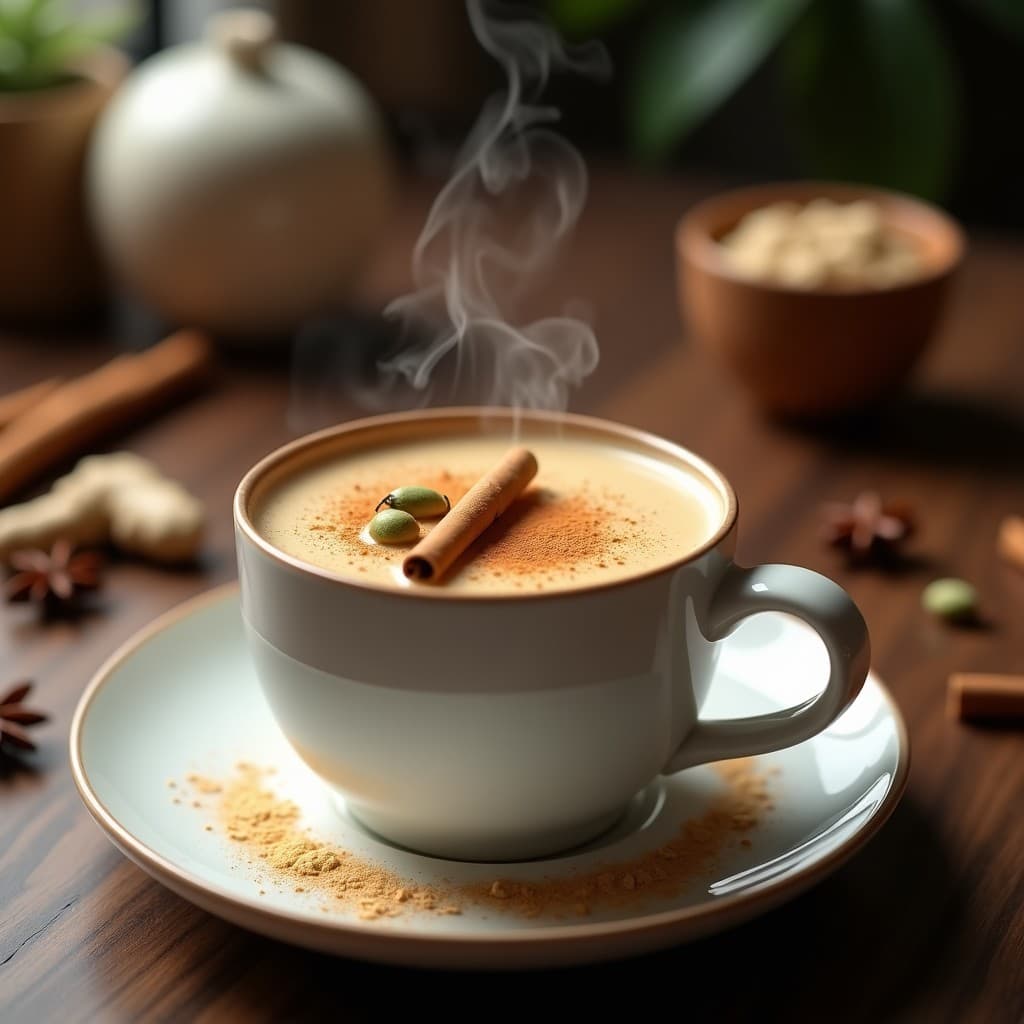 Bebida de Avena con Canela y Cardamomo: Receta India Vegana y Calmante para Noches Frías
