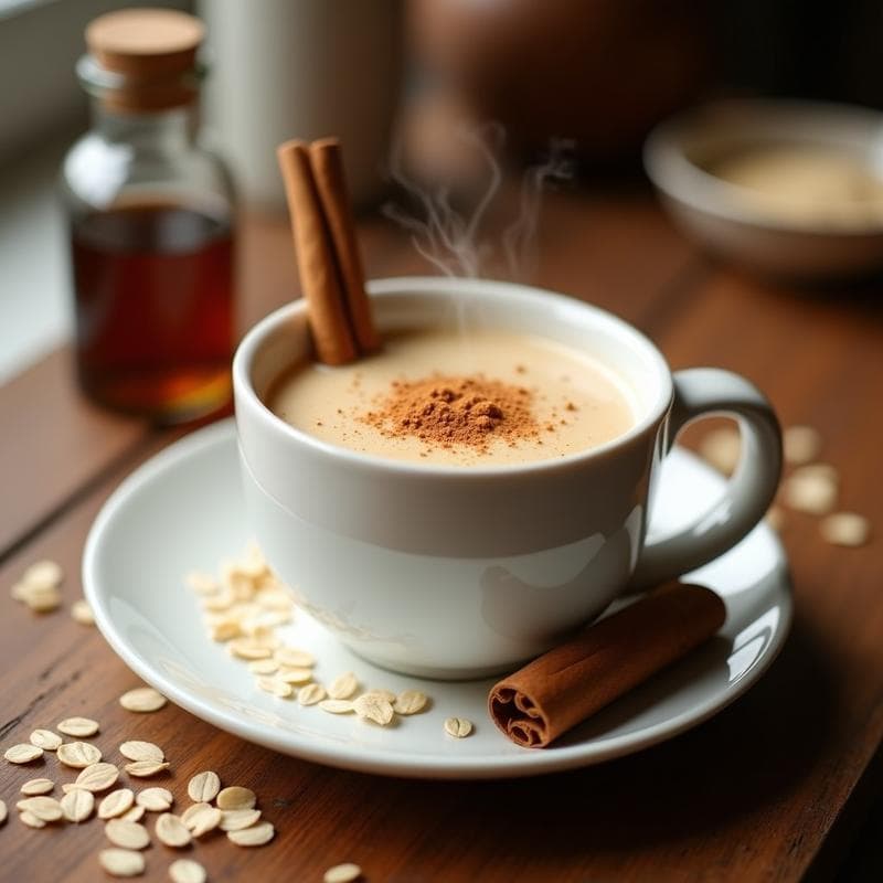 Bebida de Avena y Canela con Esencia de Vainilla: Receta Vegana para Desayunar