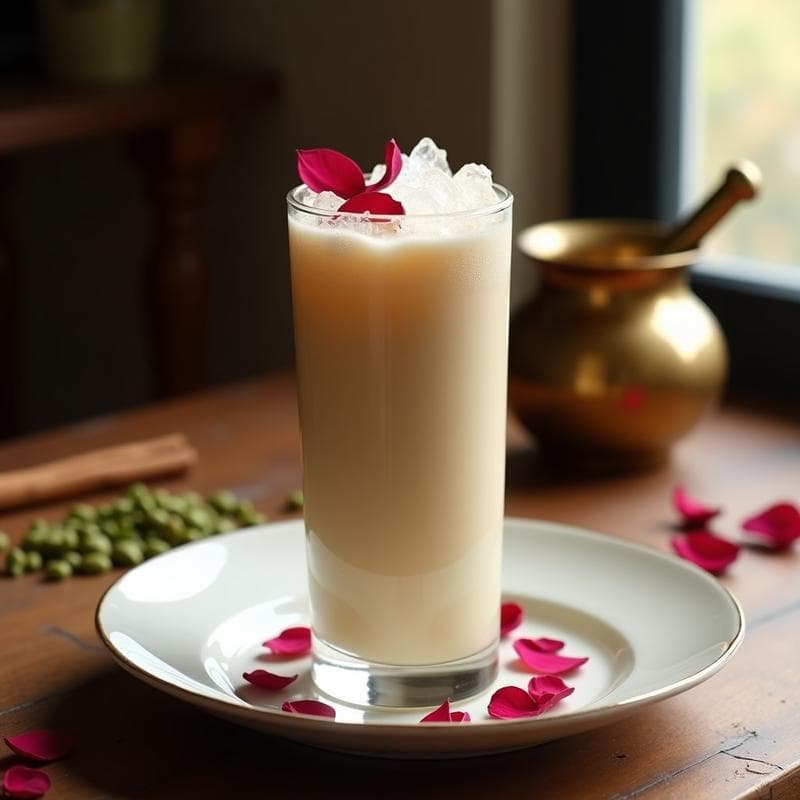 Bebida de Avena y Cardamomo con Esencia de Rosa: Receta Persa Vegana Energética en 5 Minutos
