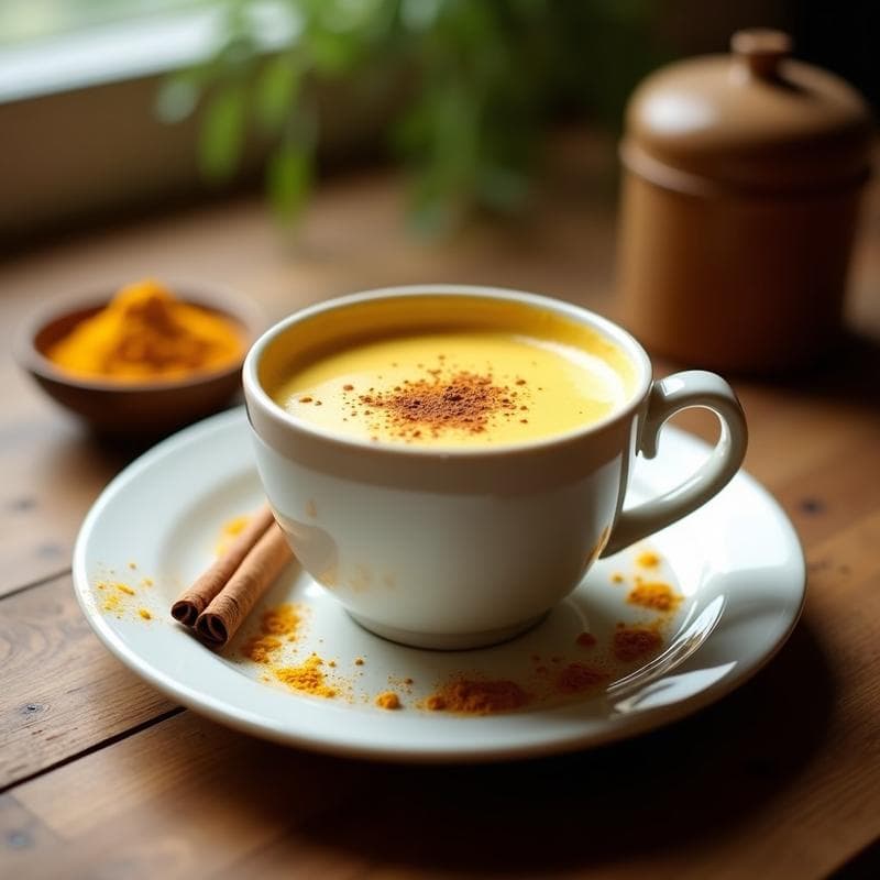 Bebida de Avena con Cúrcuma y Jengibre: Receta Antiinflamatoria en Thermomix y Sin Lactosa