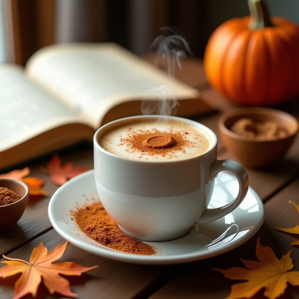 Bebida de Avena con Especias de Pumpkin Spice y Shot de Espresso: Receta Otoñal Energizante