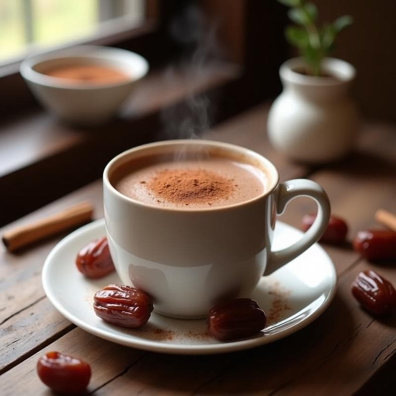 Bebida de Cacao y Canela con Leche de Almendras: Alternativa Vegana al Chocolate Caliente
