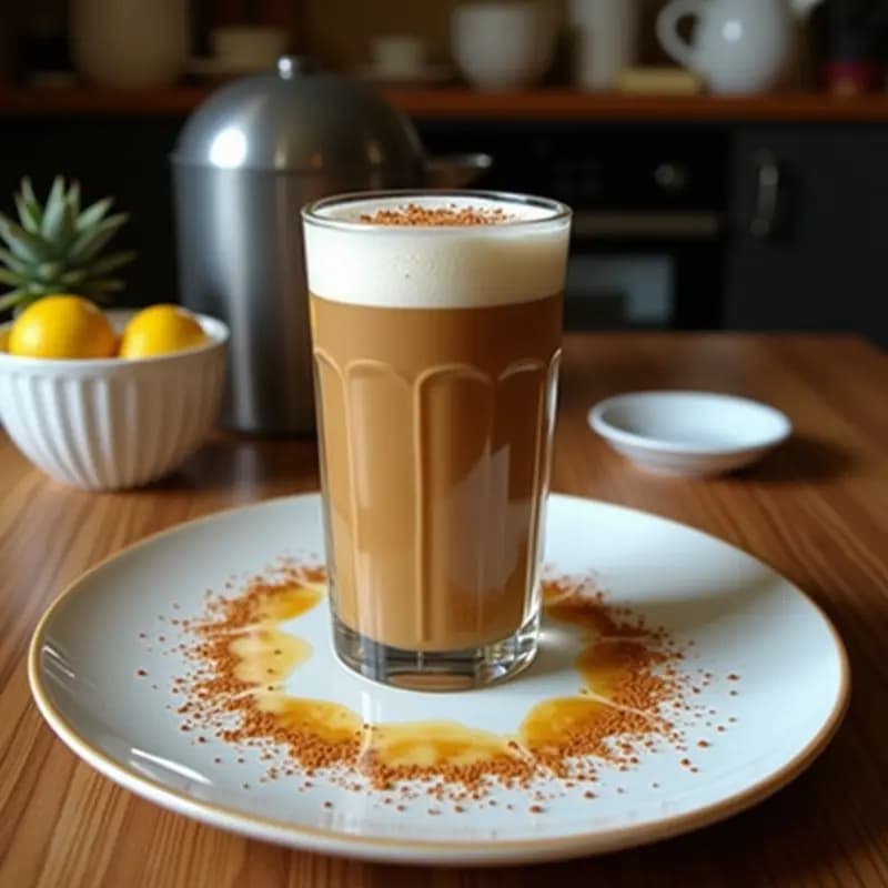 Bebida de Cacao Puro y Cardamomo: Golden Latte Energético Sin Cafeína