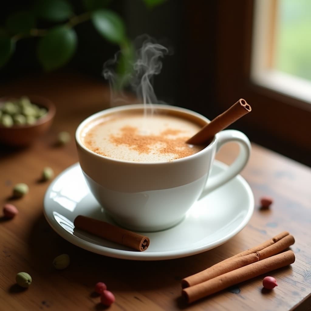 Bebida de Café de Achicoria y Canela: Alternativa Sin Cafeína y Rica en Antioxidantes