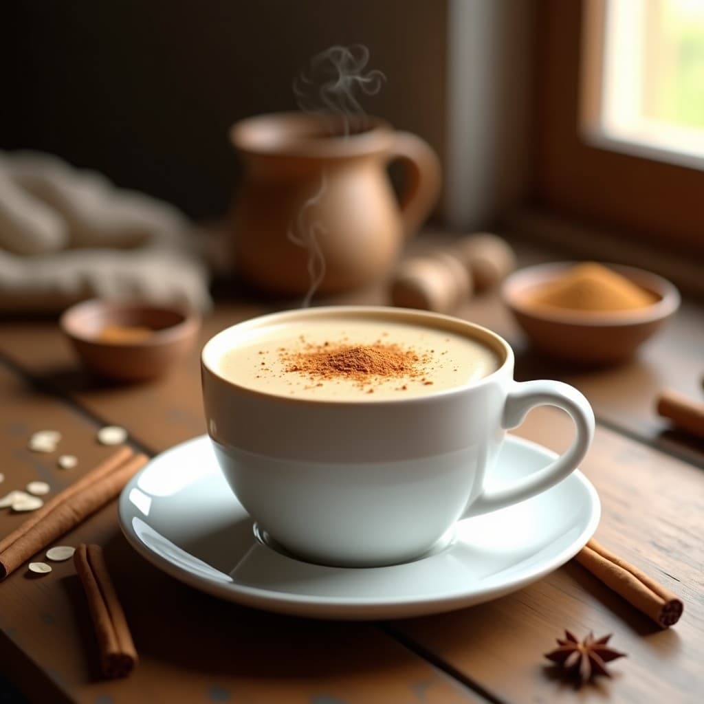 Bebida de Café de Cardo y Leche de Avena: Alternativa Sin Café y Alta en Nutrientes