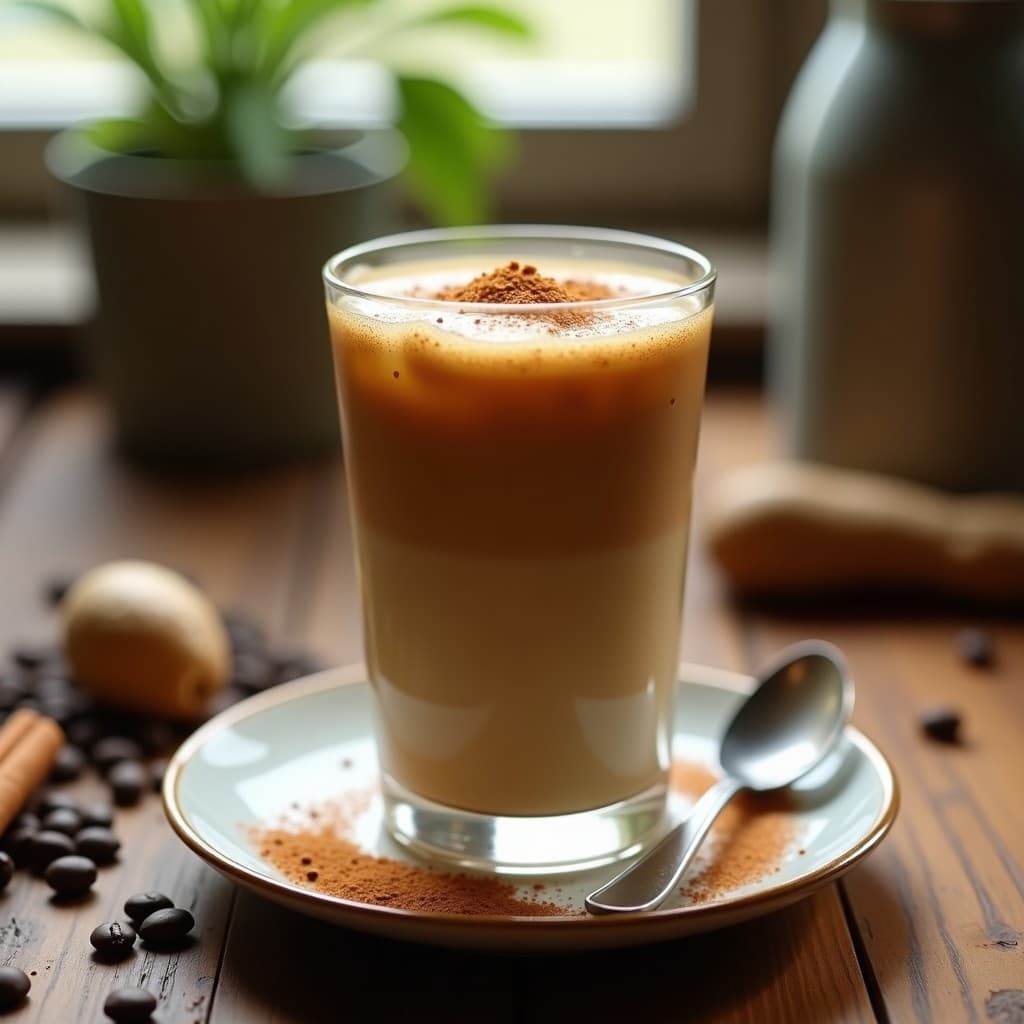 Bebida de Café con Especias y Collagen: Latte Proteico para Empezar el Día