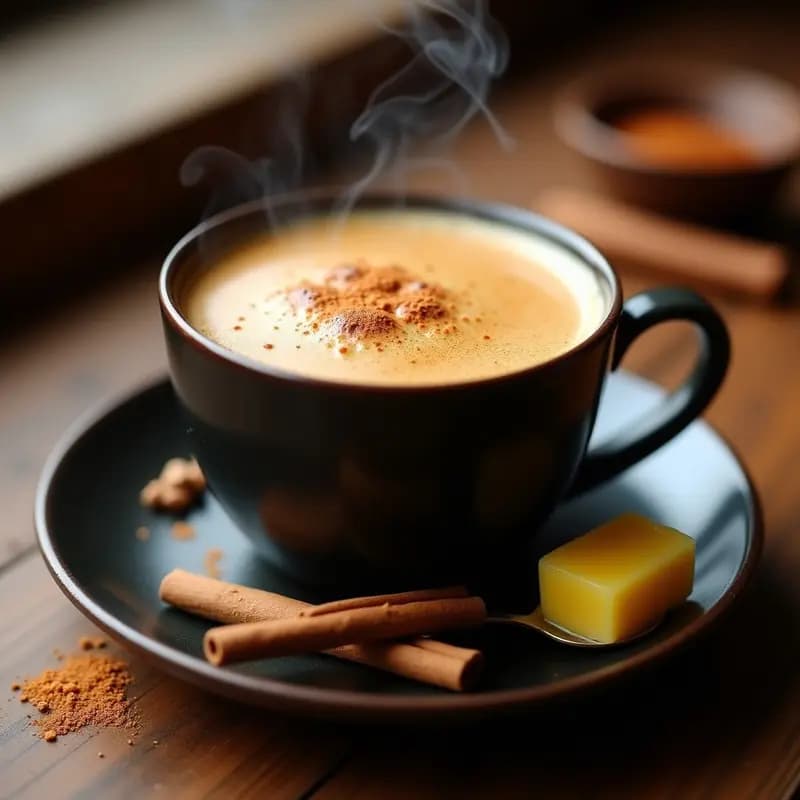 Bebida de Café con Especias y Manteca de Yak: Receta Tibetana Energética y Keto