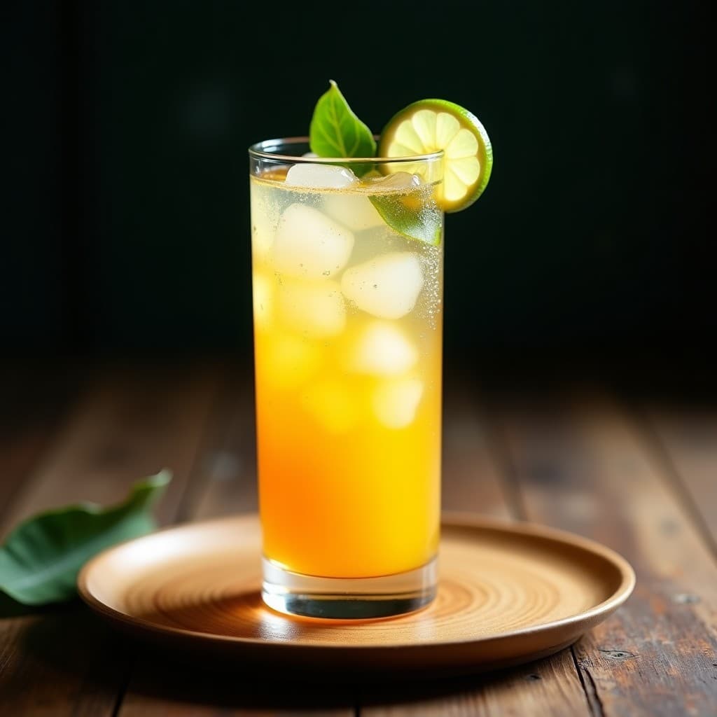 Bebida de Caña de Azúcar Fermentada con Jengibre: Receta Filipina Probiótica y Refrescante