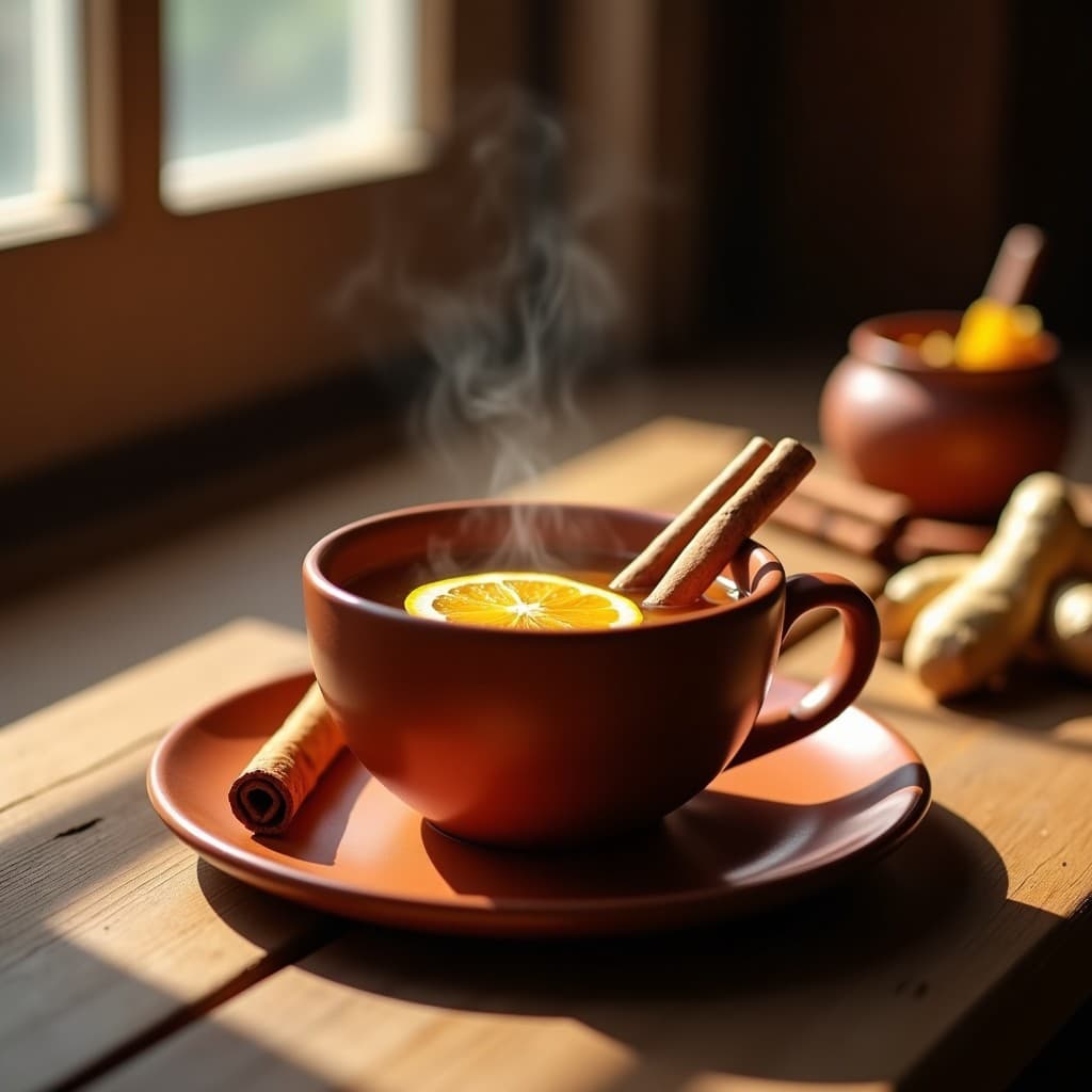 Bebida de Caoba y Canela: Receta delantera Peruana Energizante Sin Cafeína