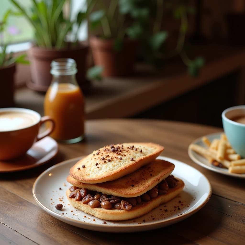 Bebida de Cebada Tostada y Cacao con Especias: Latte Vegano Sin Cafeína