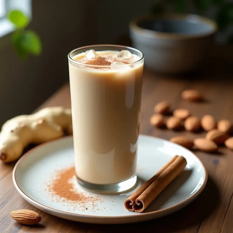Bebida de Chía con Leche de Almendras y Canela: Desayuno Energético y Detox
