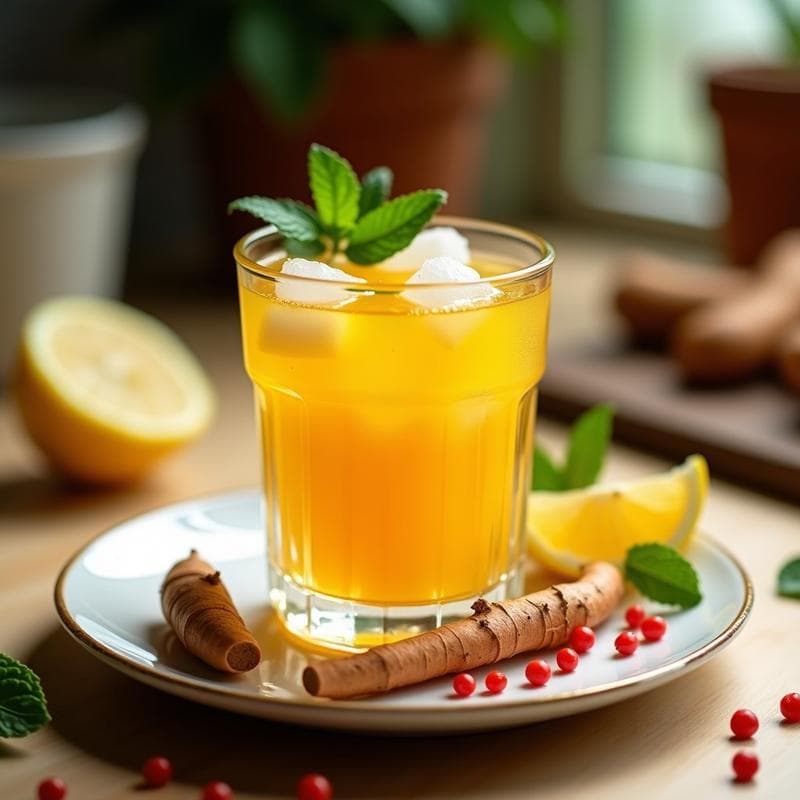 Bebida de Cúrcuma y Pimienta Rosa: Shot Antiinflamatorio para Depurar el Organismo