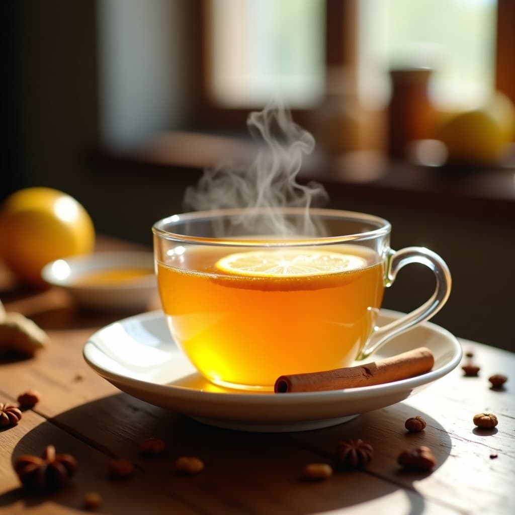 Bebida Dorada de Cúrcuma y Pimienta de Jamaica: Infusión Antiinflamatoria para el Invierno