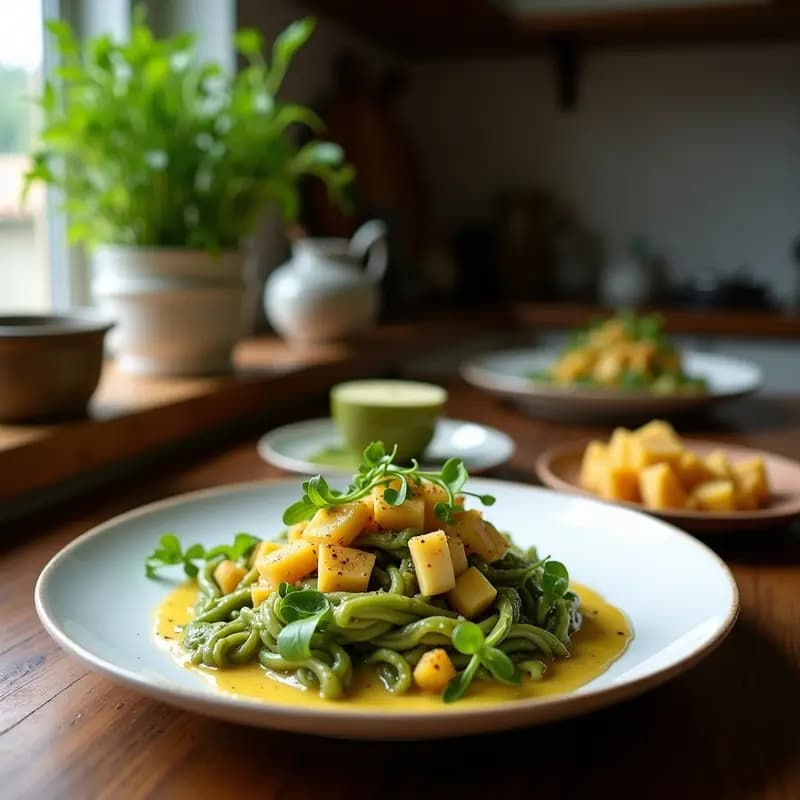 Bebida de Algas Espirulina y Piña con Jengibre: Tónico Detox Ultr Nutritivo en Thermomix