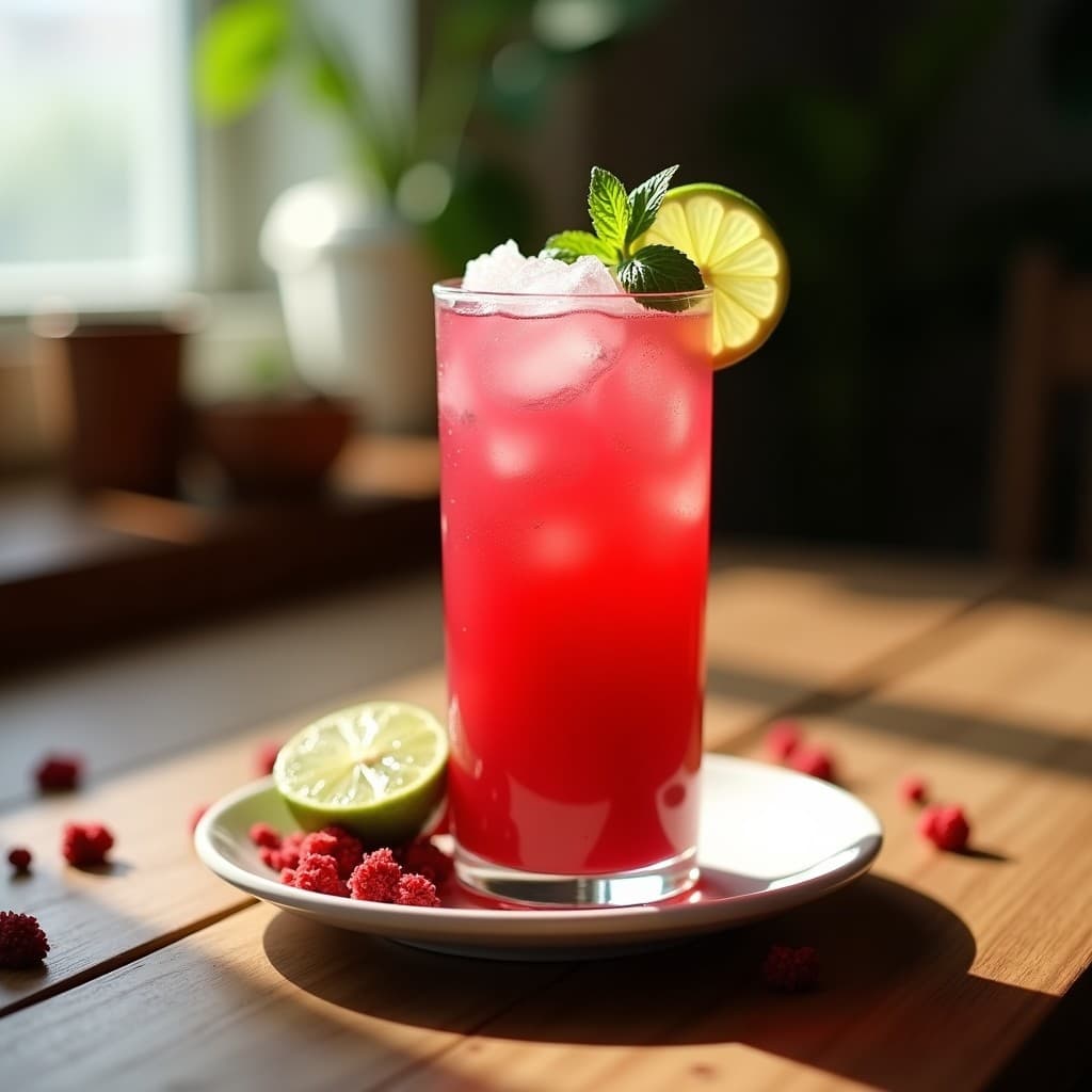 Bebida de Hibisco y Jamaica con Jengibre: Refresco Detox y Quema Grasas
