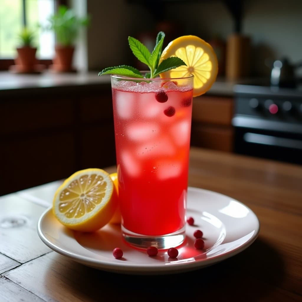 Bebida de Jamaica y Pimienta Rosa con Limón: Refresco Mexicano Detox y Afrodisíaco