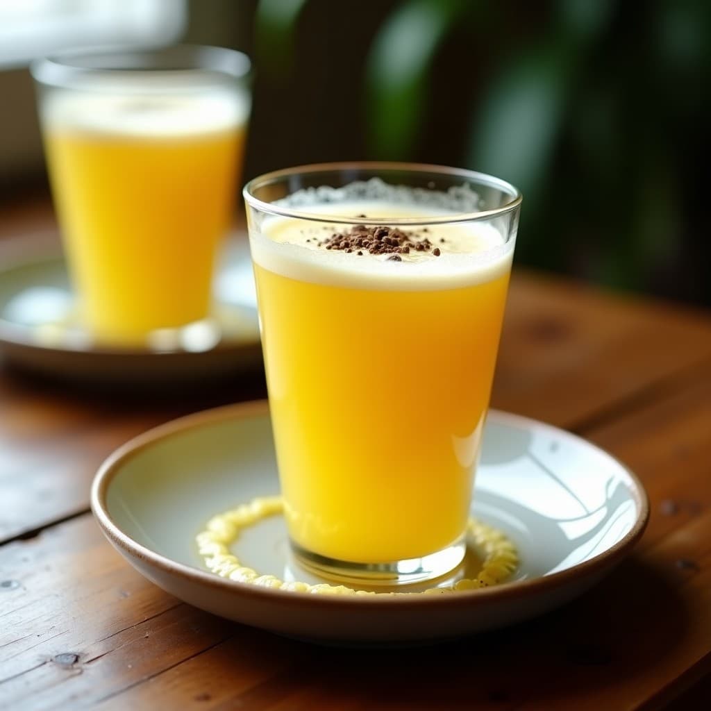Bebida de Kéfir de Coco y Cúrcuma con Pimienta Negra: Receta Ayurvédica Antiinflamatoria