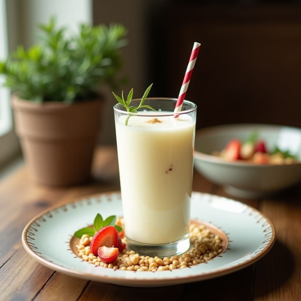 Bebida Fermentada de Kéfir de Coco y Jengibre: Probiótico Tropical Sin Lácteos