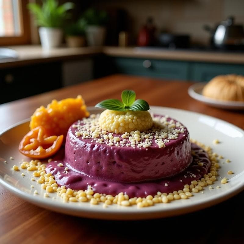 Bebida de Maíz Morado con Piña y Chía: Batido Andino Sin Lactosa y Rico en Fibra