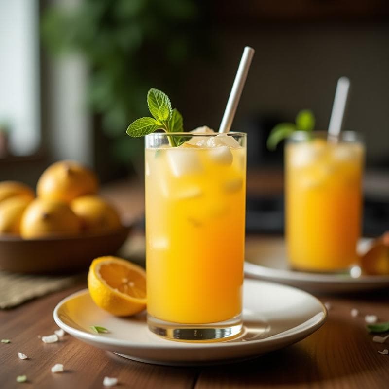 Bebida de Maracuyá y Jengibre con Agua de Coco: Receta Colombiana Refrescante y Depurativa