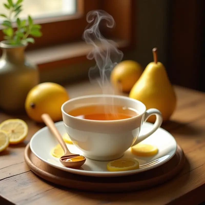 Bebida de Ning Xia y Limón con Miel de Manuka: Té Chino para la Garganta en 5 Minutos