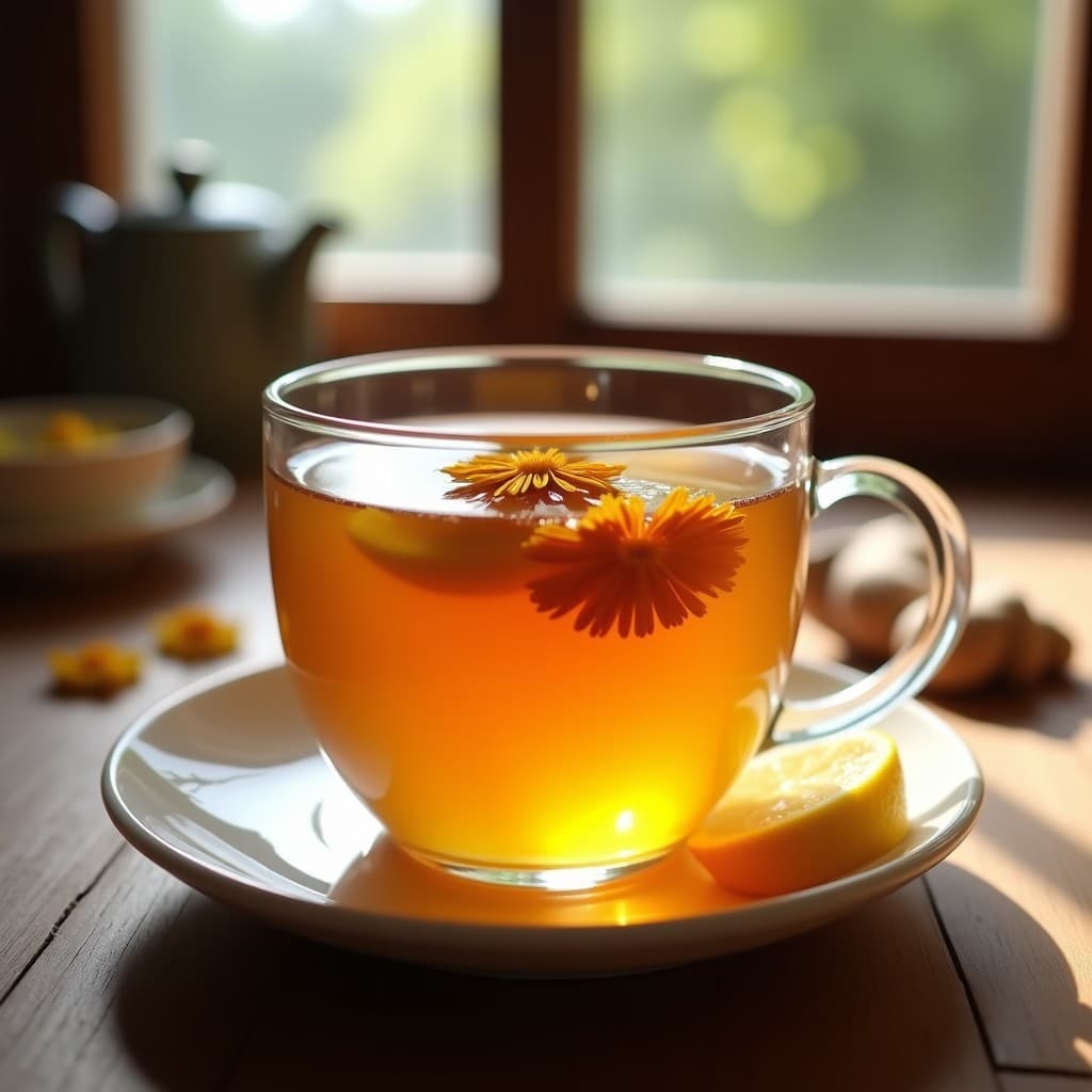 Bebida de Tamarindo y Jengibre con Chrysanthemum: Infusión China Detox y Digestiva