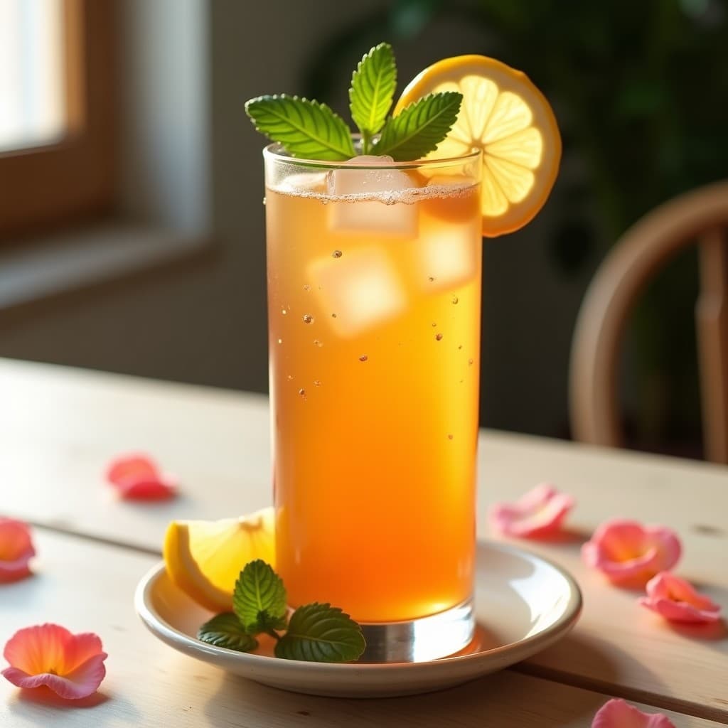 Bebida de Tamarindo y Jengibre con Agua de Rosas: Infusión Portuguesa Detox y Refrescante