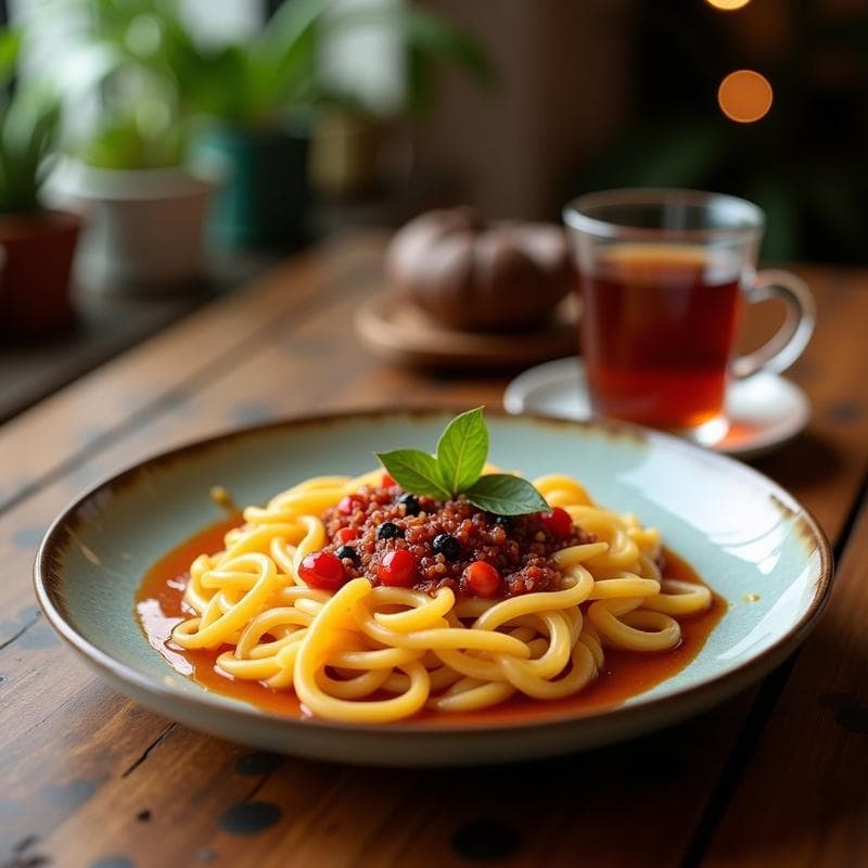 Bebida de Té Chai con Leche de Chamoy: Receta Mexicana Picante y Dulce