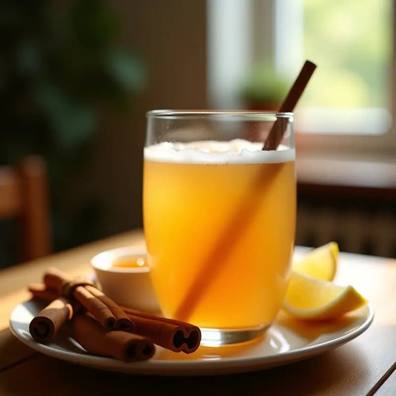 Bebida de Vinagre de Manzana y Miel con Canela: Tónico Depurativo para el Metabolismo