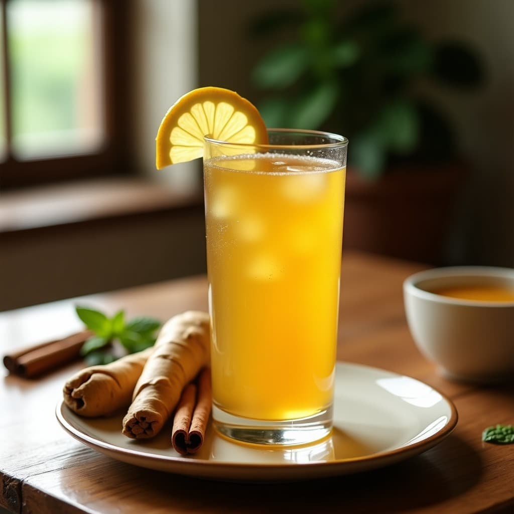 Bebida de Zarzaparrilla y Jengibre: Tónico Natural Detox y Antiinflamatorio