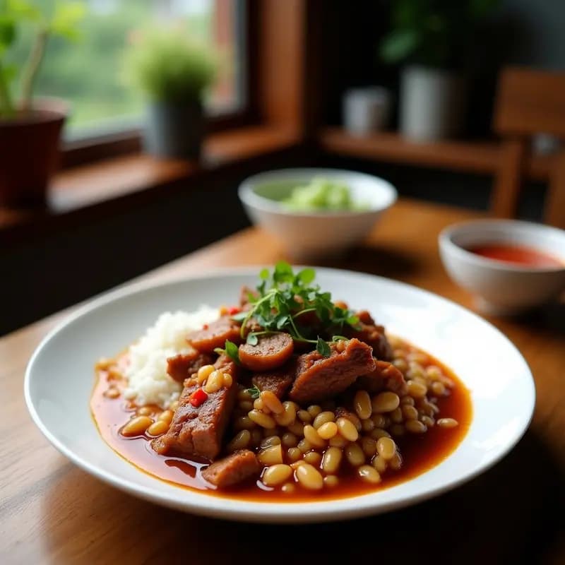 Beef Rendang Indoneiso de Ternera en Leche de Coco: Curri Espeso y Aromático en 1 Hora