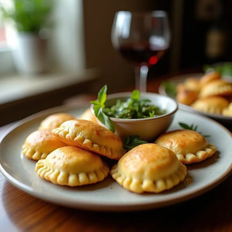 Belinhas de Feijão Verde: Empanadillas Portuguesas de Judías Verdes y Patata
