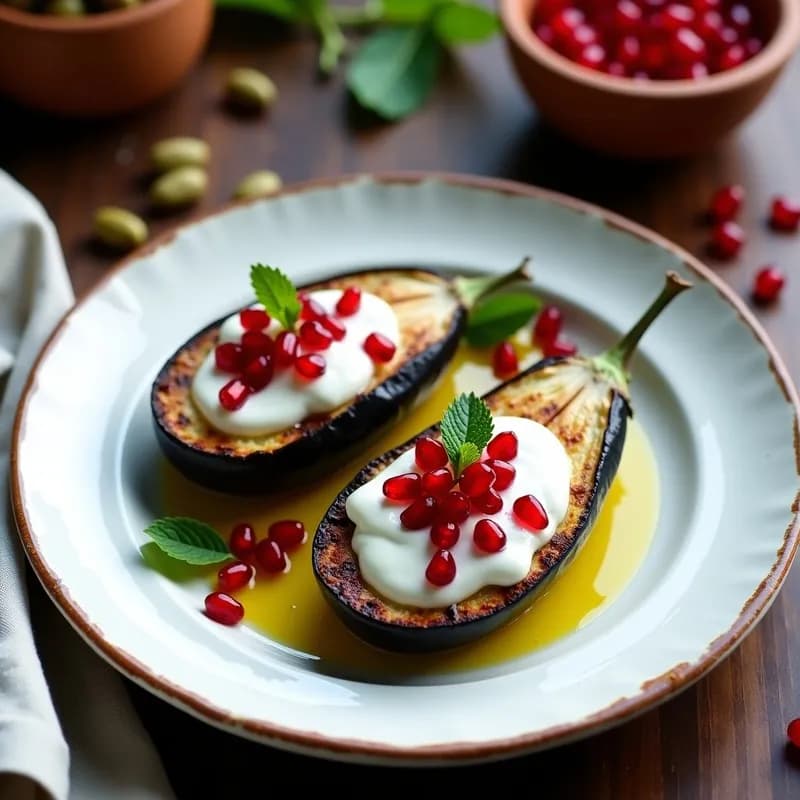 Berenjenas Ahumadas con Yogur Griego: Receta Fácil y Alta en Proteína