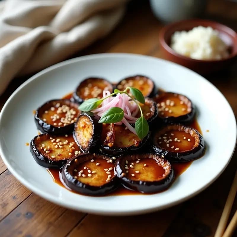 Berenjenas al Miso: Receta Japonesa Express en 15 Minutos con Sabor Umami