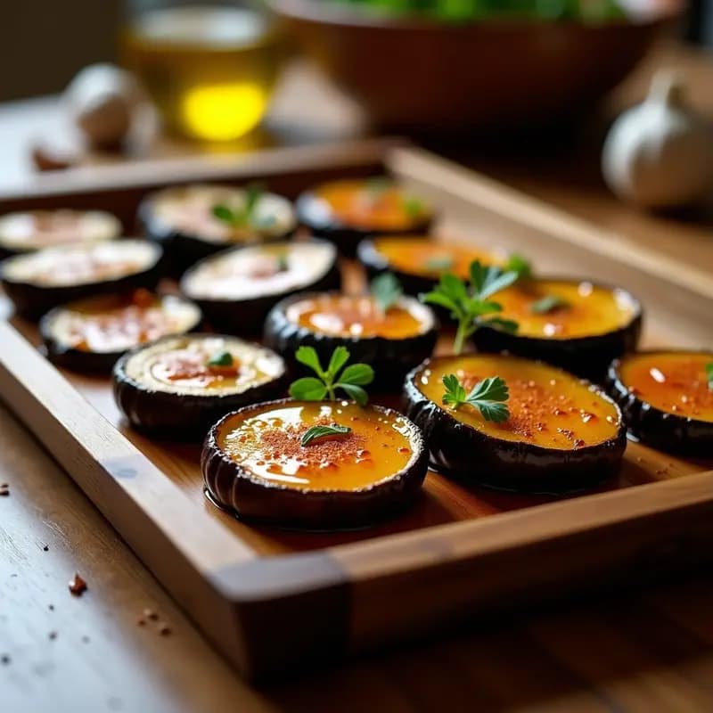 Berenjenas Asadas con Miel y Pimentón: Receta Express con Toque Gourmet